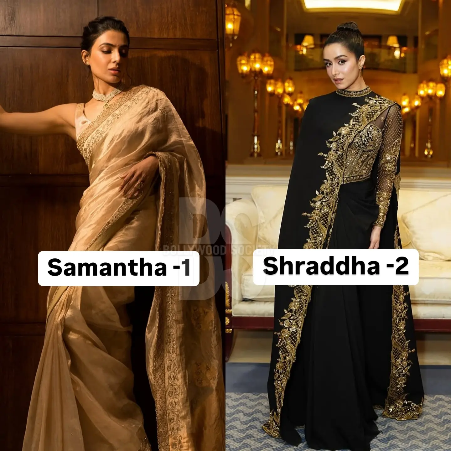 Bollywood Society Sparks Fan Debate on Fave Star Bollywood Society’s latest reel sparks a debate: Choose between Samantha and Shraddha now!