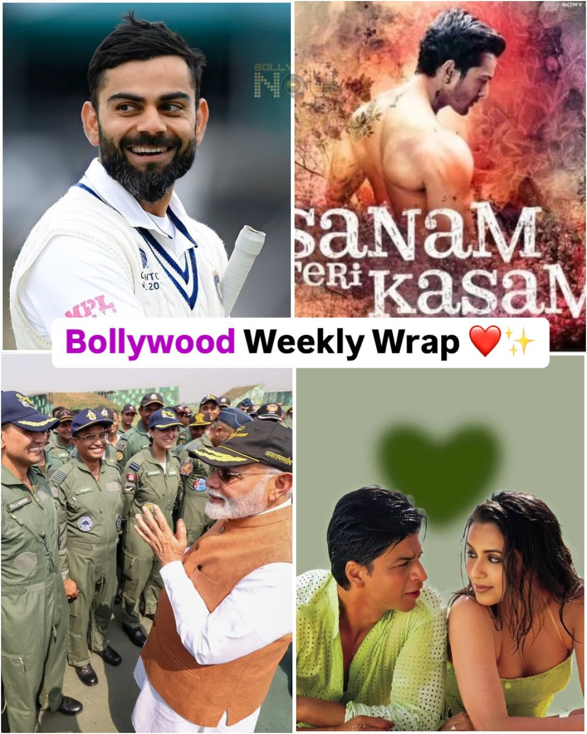 Bollywood Weekly Wrap: Latest News & Highlights Your one-stop roundup of Bollywood's latest trends, gossip, and headline-making moments!!