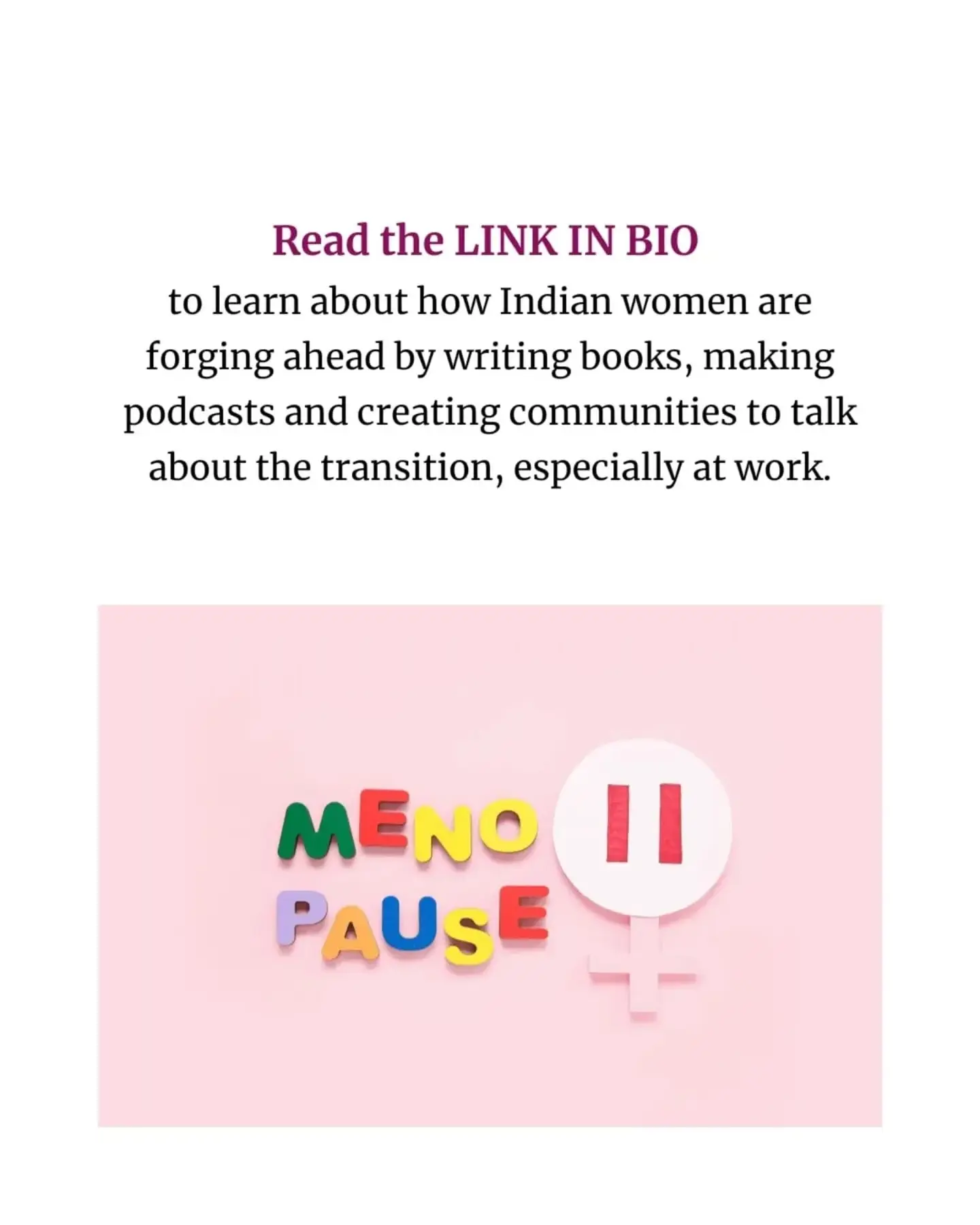 Breaking The Silence: Menopause In India