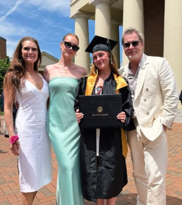 Brooke Shields Celebrates Daughter’s Graduation