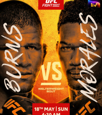 Burns Faces Morales At UFC Fight Night