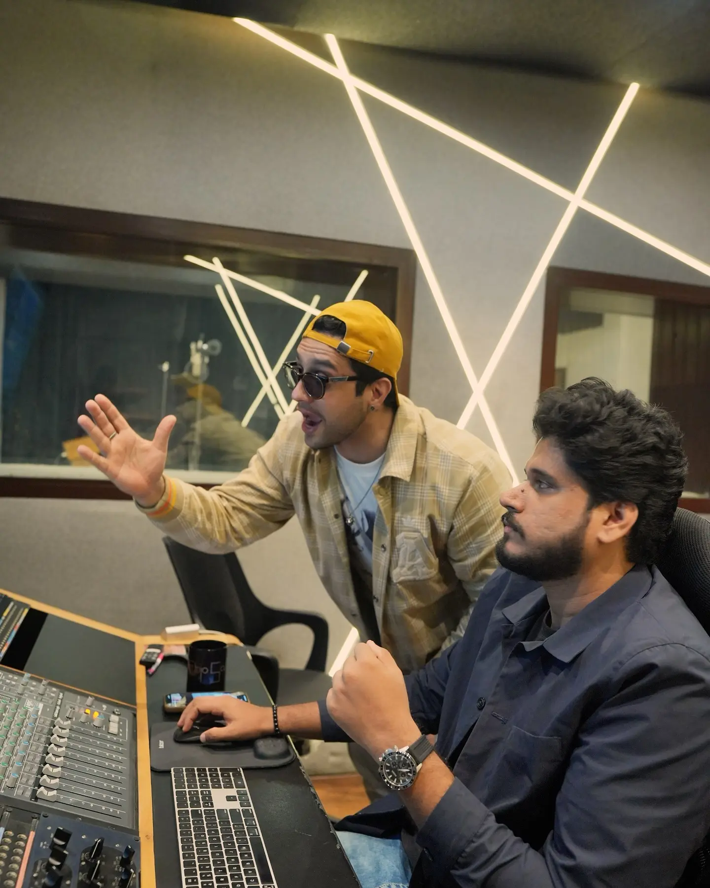 Caffeine, Chaos And Chords Collide In The Studio