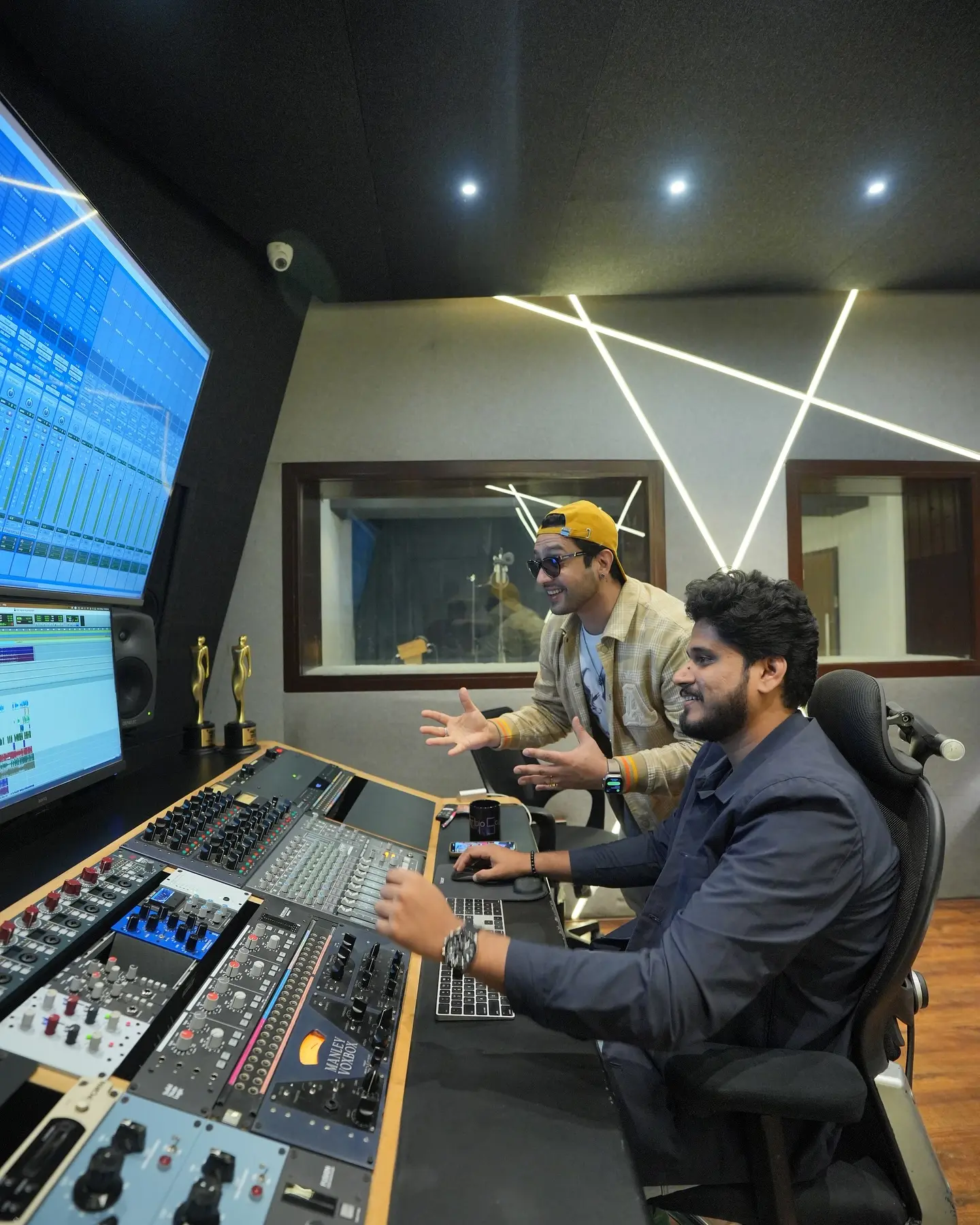 Caffeine, Chaos And Chords Collide In The Studio