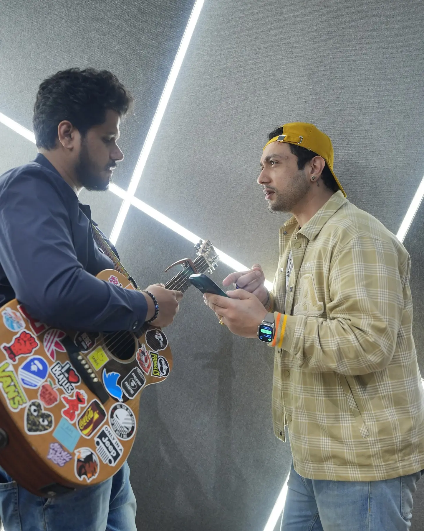 Caffeine, Chaos And Chords Collide In The Studio