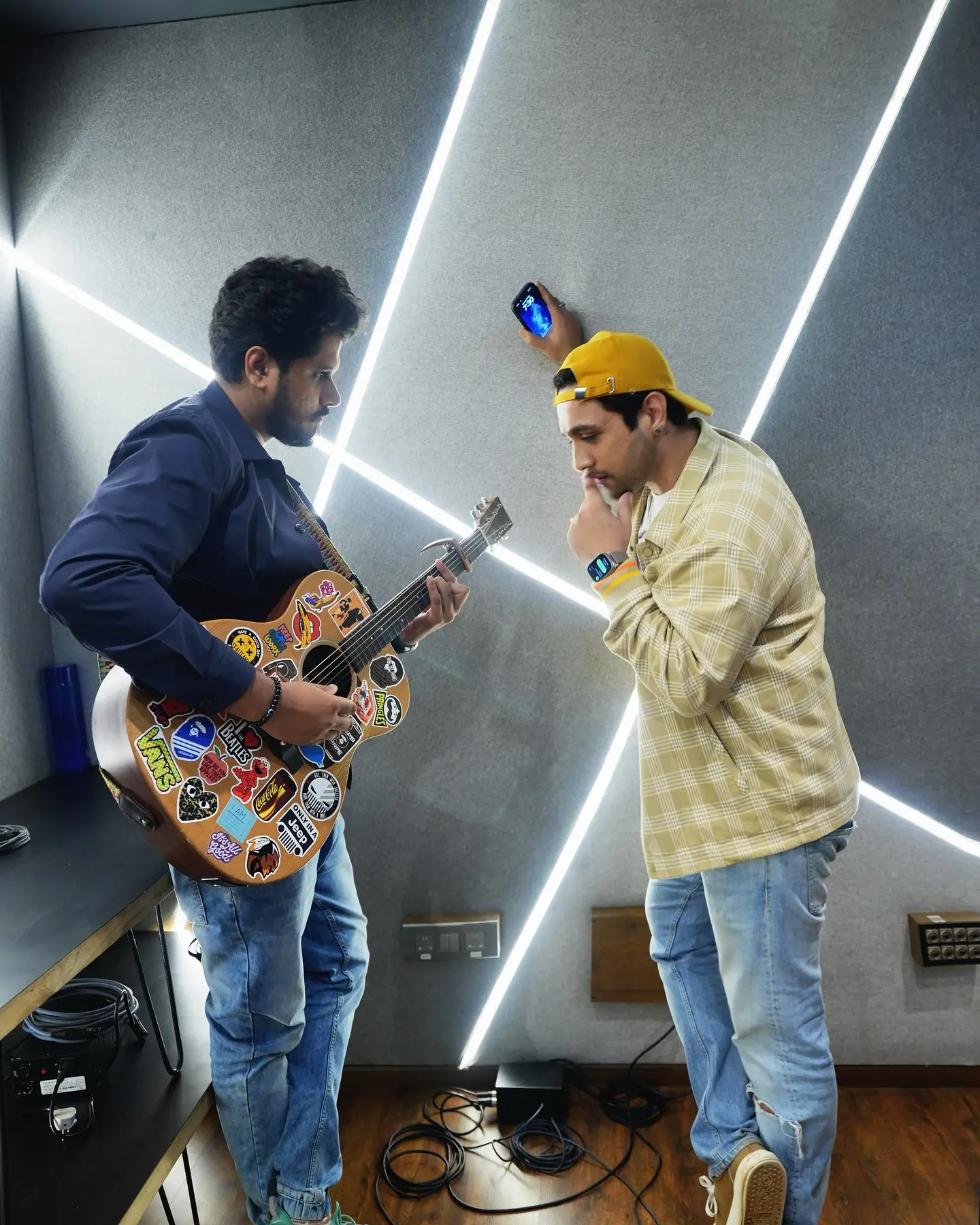 Caffeine, Chaos And Chords Collide In The Studio