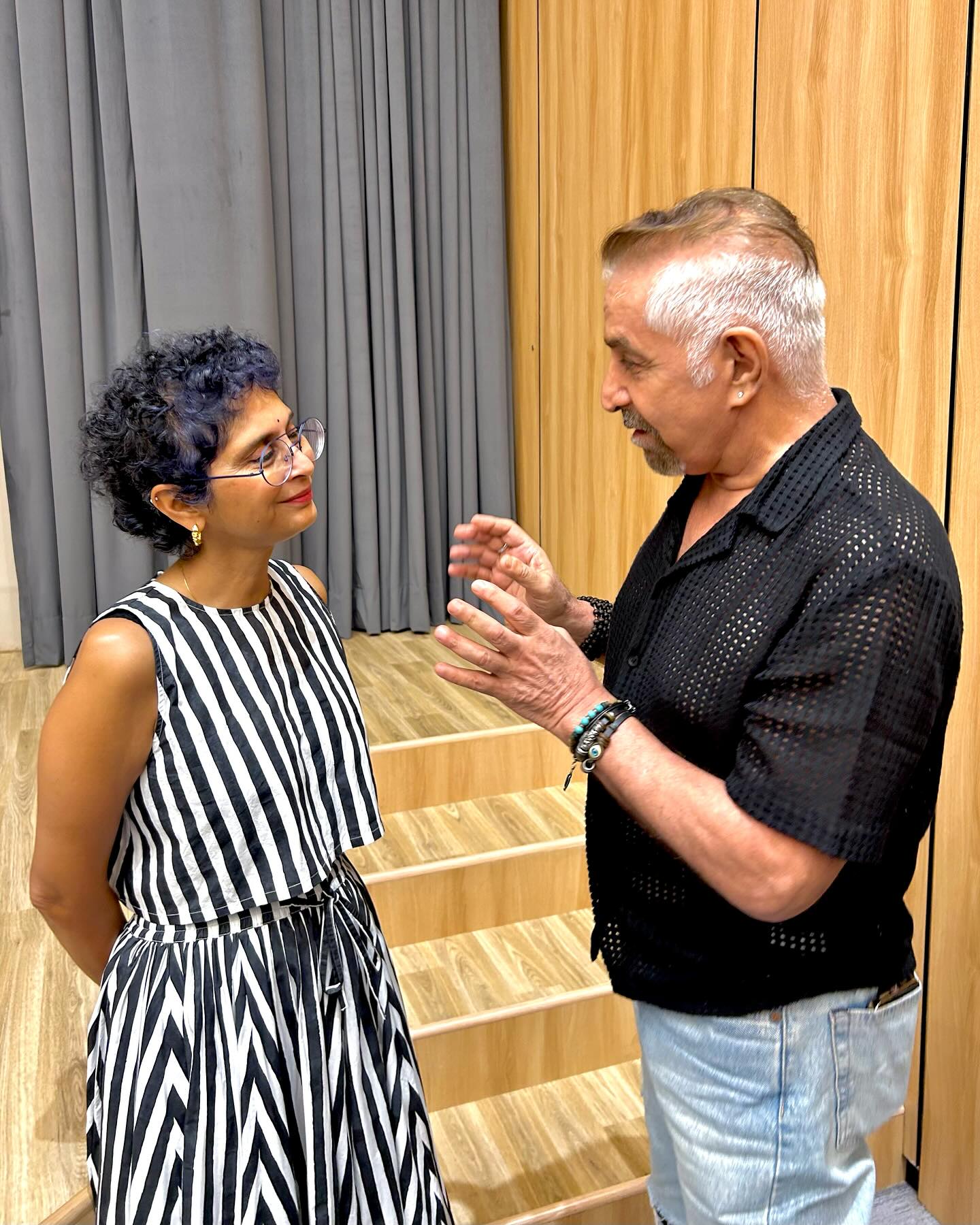 Candid Chats At Laapata Screening
