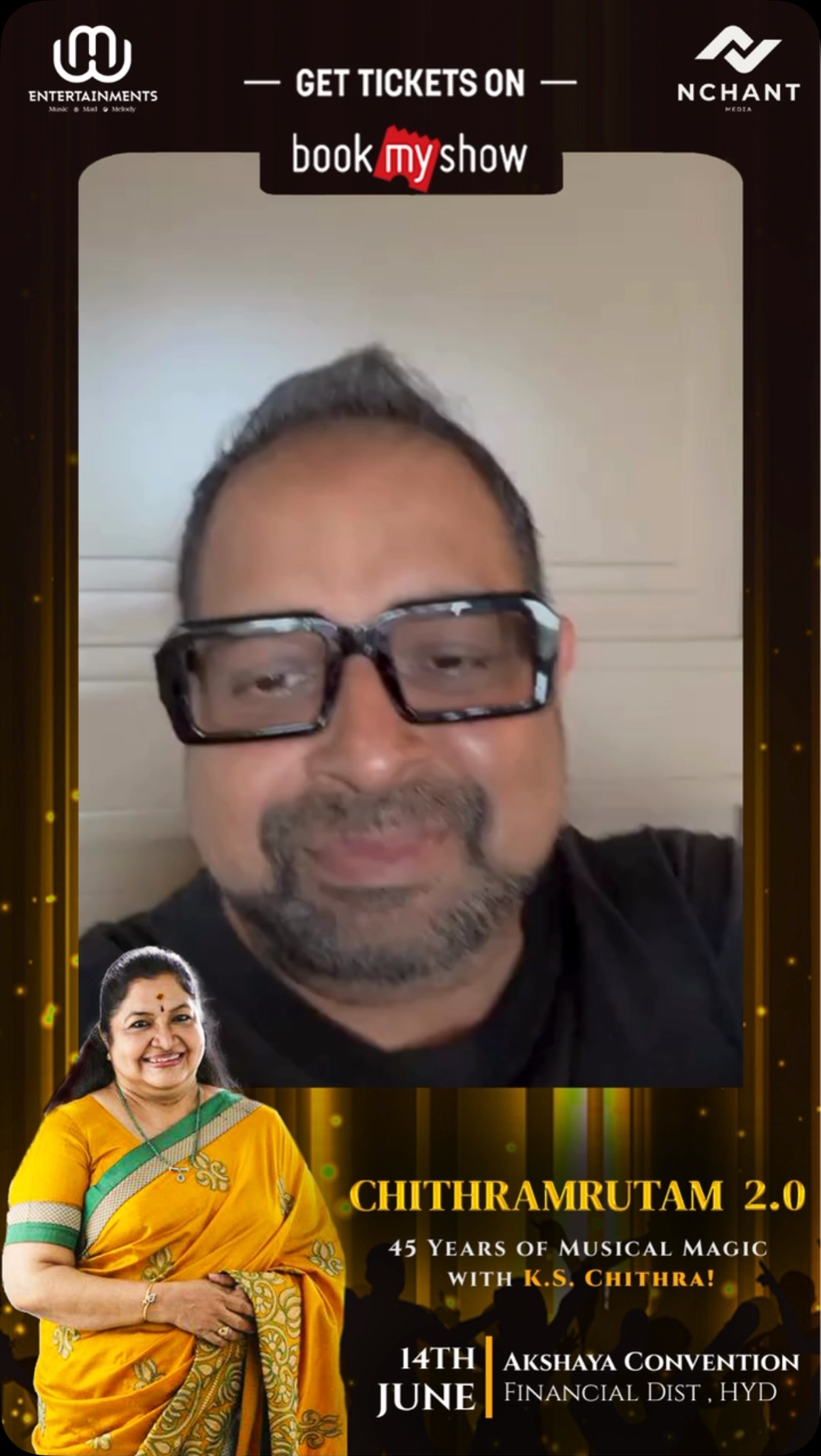 Tribute concert marks 45 years of musical brilliance with Mahadevan's live support!!!