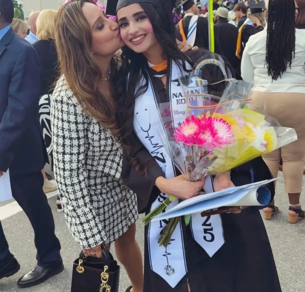 Celebrity Biba Singh Celebrates Nurse Graduation A heartfelt post honors the growth of a budding nurse, blending pride and family love a lot
