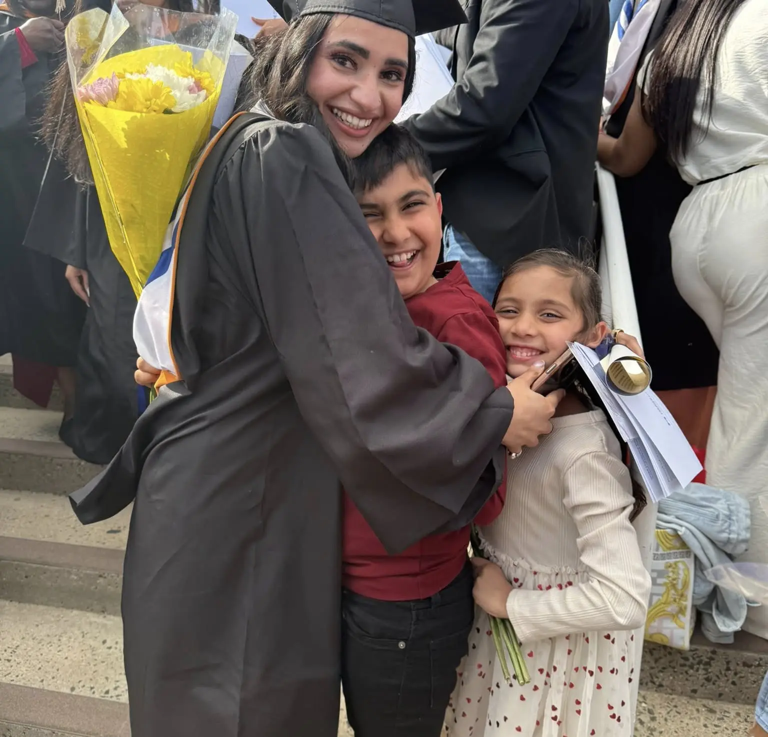 Celebrity Biba Singh Celebrates Nurse Graduation