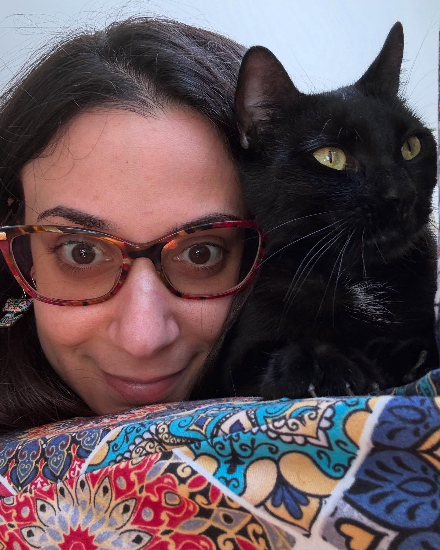 Celebrity Cat: Cindy Lou Who Debuts Leila Hegazy introduces her one-year-old cat amidst digital glitches on Meta platforms now.