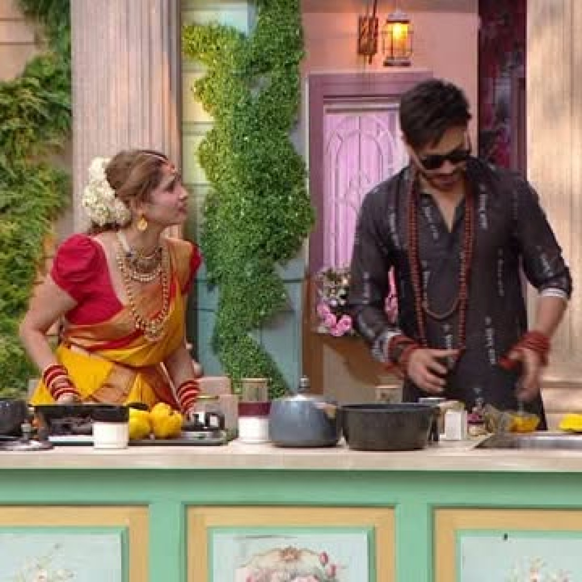 Experience wild kitchen battles and sincere humor as celebrities whip up culinary magic.