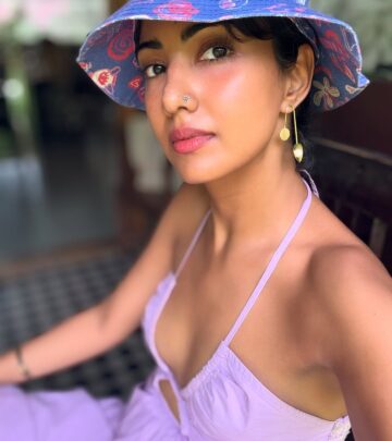 Celebrity Summer Style: Teena Singh’s Picnic Hat Trend