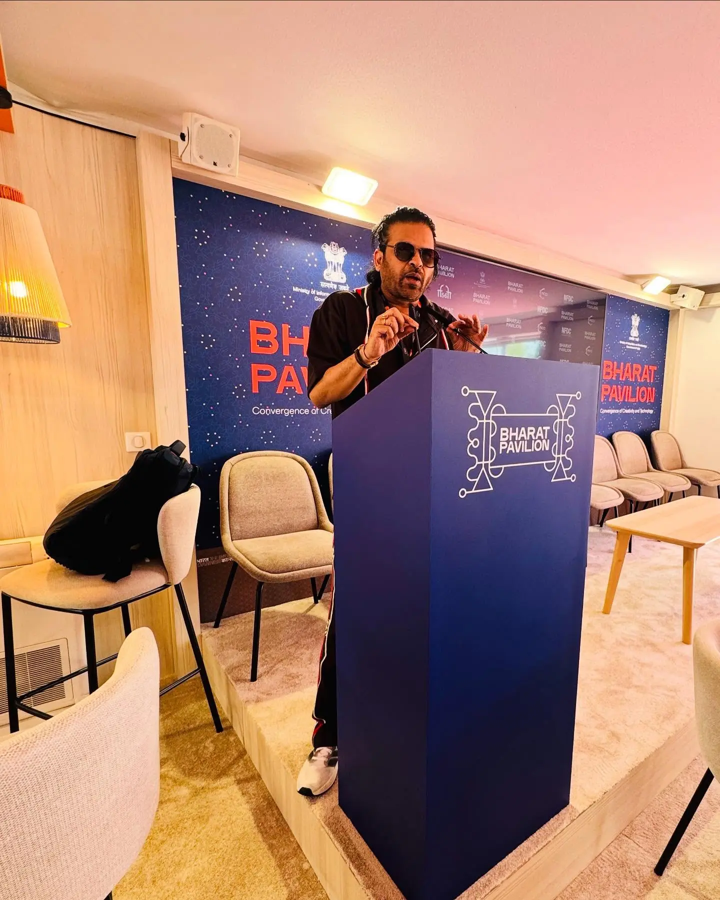 Chandrakant Singh Shines At Bharat Pavilion, Cannes
