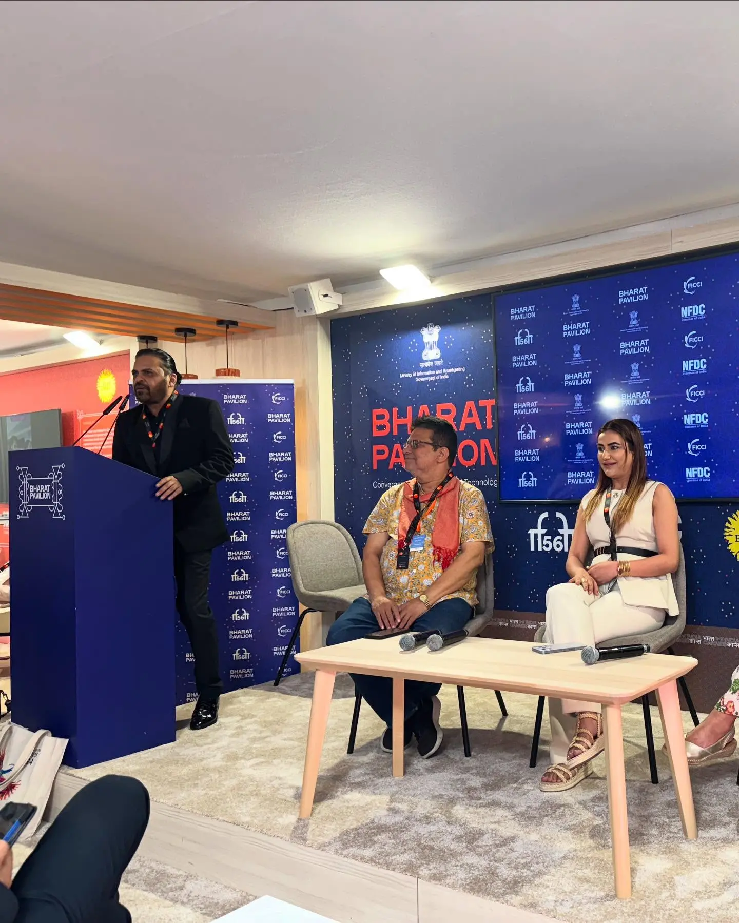 Chandrakant Singh Unveils Trailers At Cannes