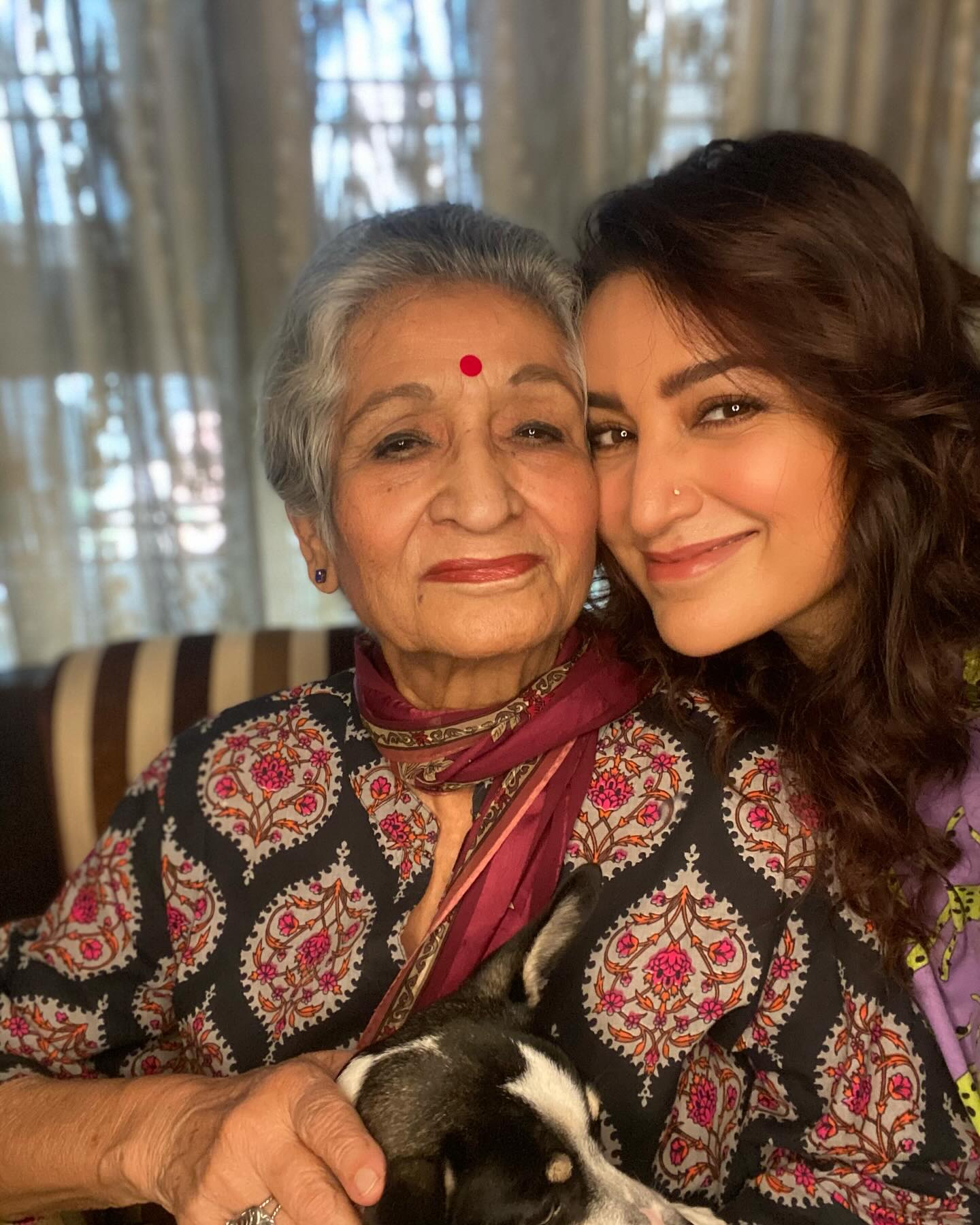 Acclaimed actress Tisca Chopra urges fans to embrace time with their moms and loved ones.