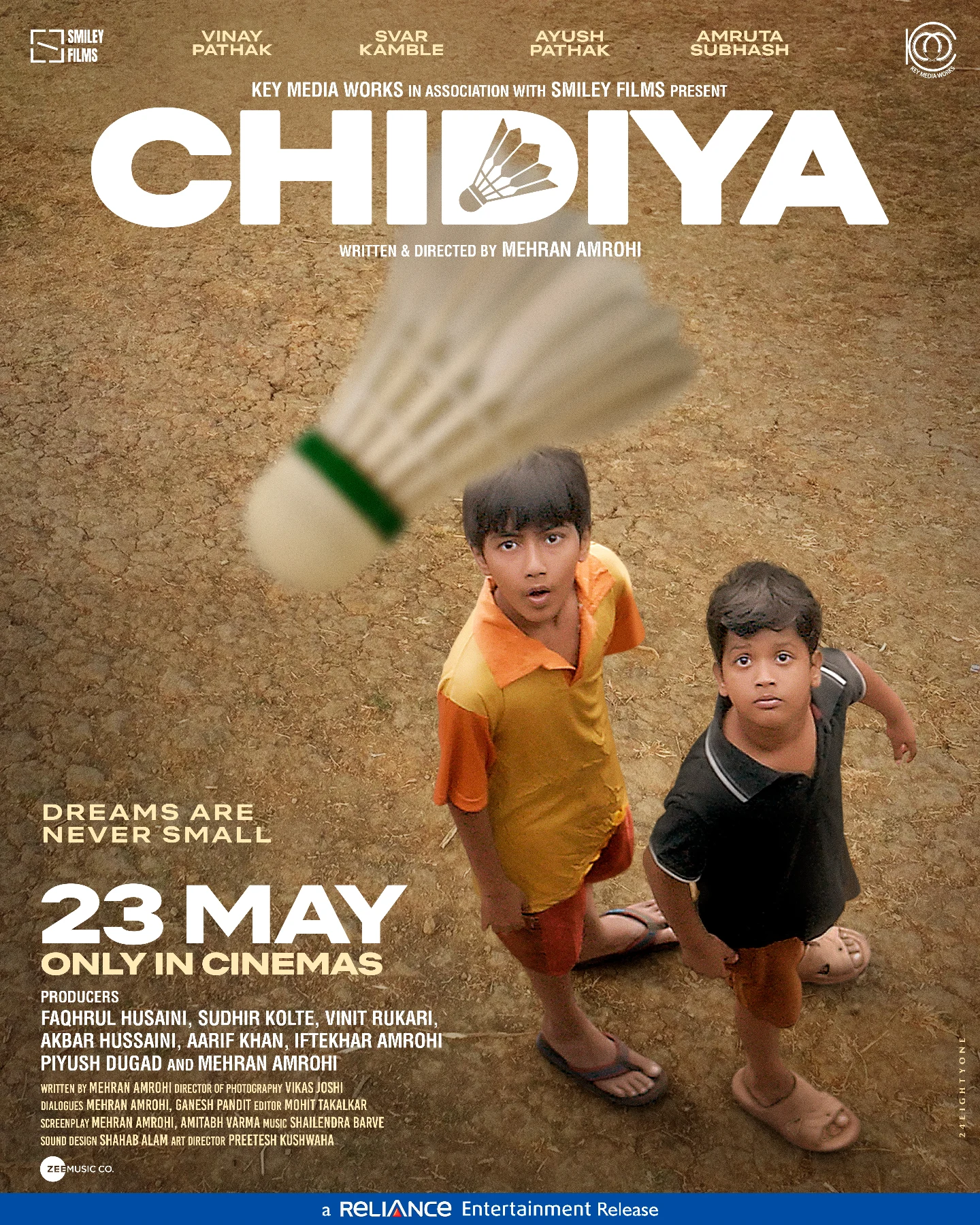 Chidiya Set for Theatrical Release After Global Acclaim A lyrical journey of hope, courage, and boundless dreams.