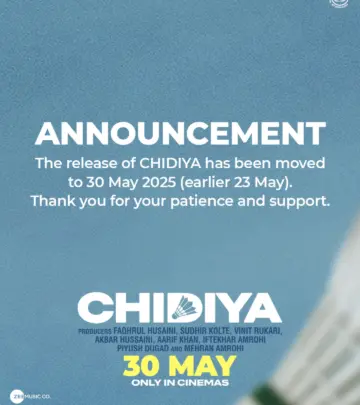 Chidiya Film Launch Set For May 30