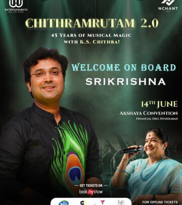 Experience soulful melodies and vibrant stage energy with Singer Srikrishna in Hyderabad!!