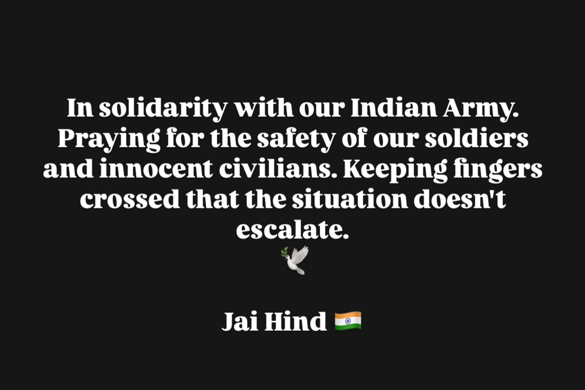 Chitrashi Rawat Salutes Indian Army Bravery