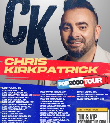 Chris Kirkpatrick Announces Upcoming Shows