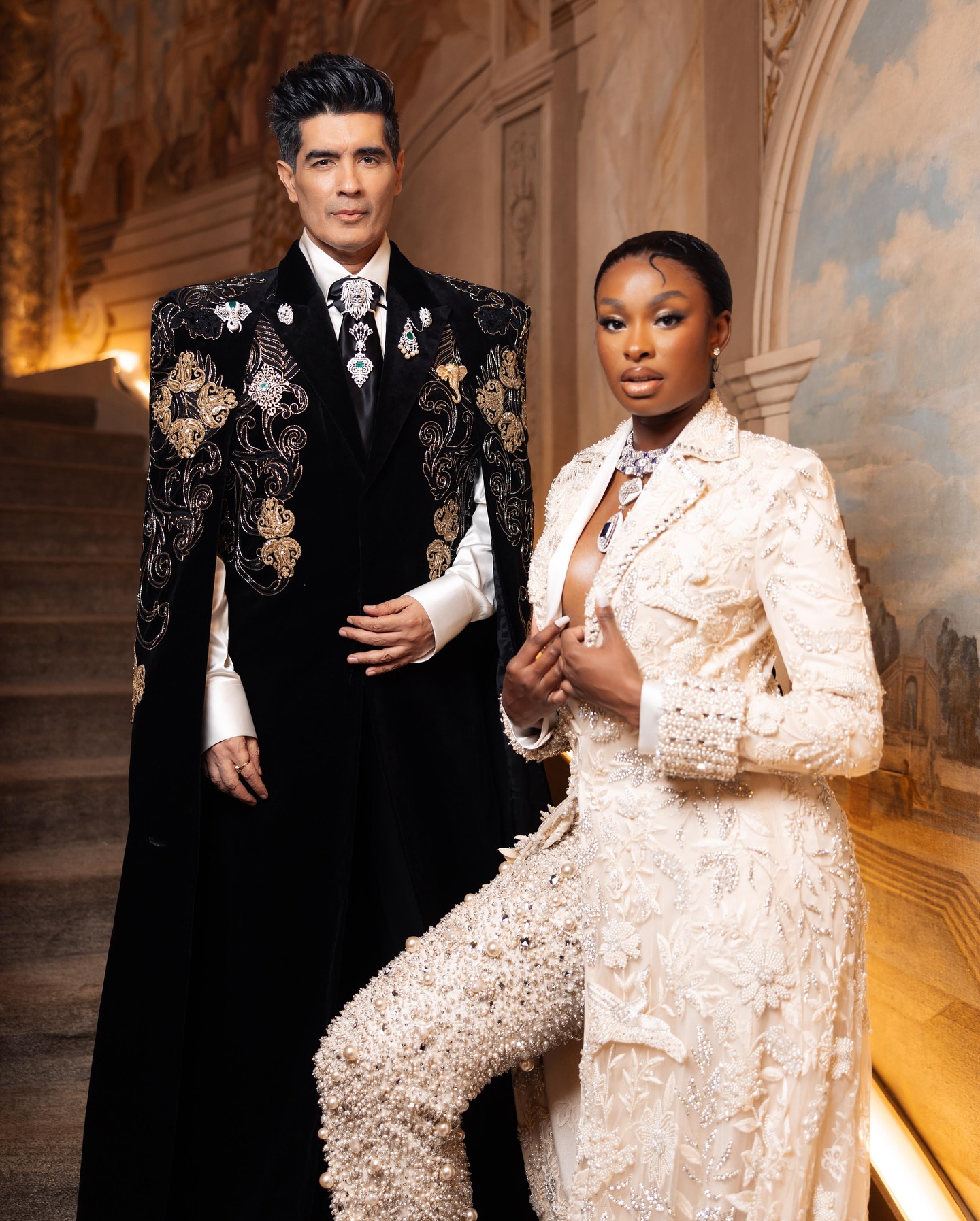 Coco Jones Shines In Custom Ivory Couture