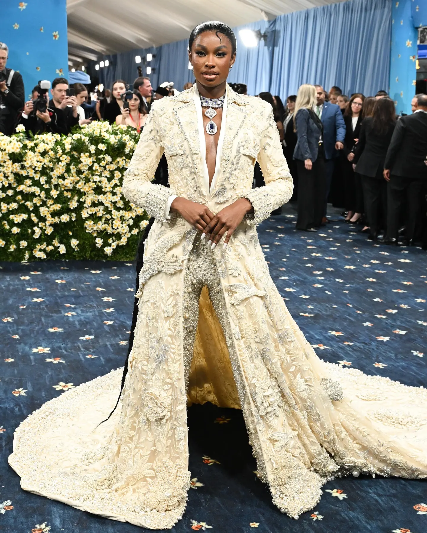 Coco Jones Shines In Custom Met Gala Couture