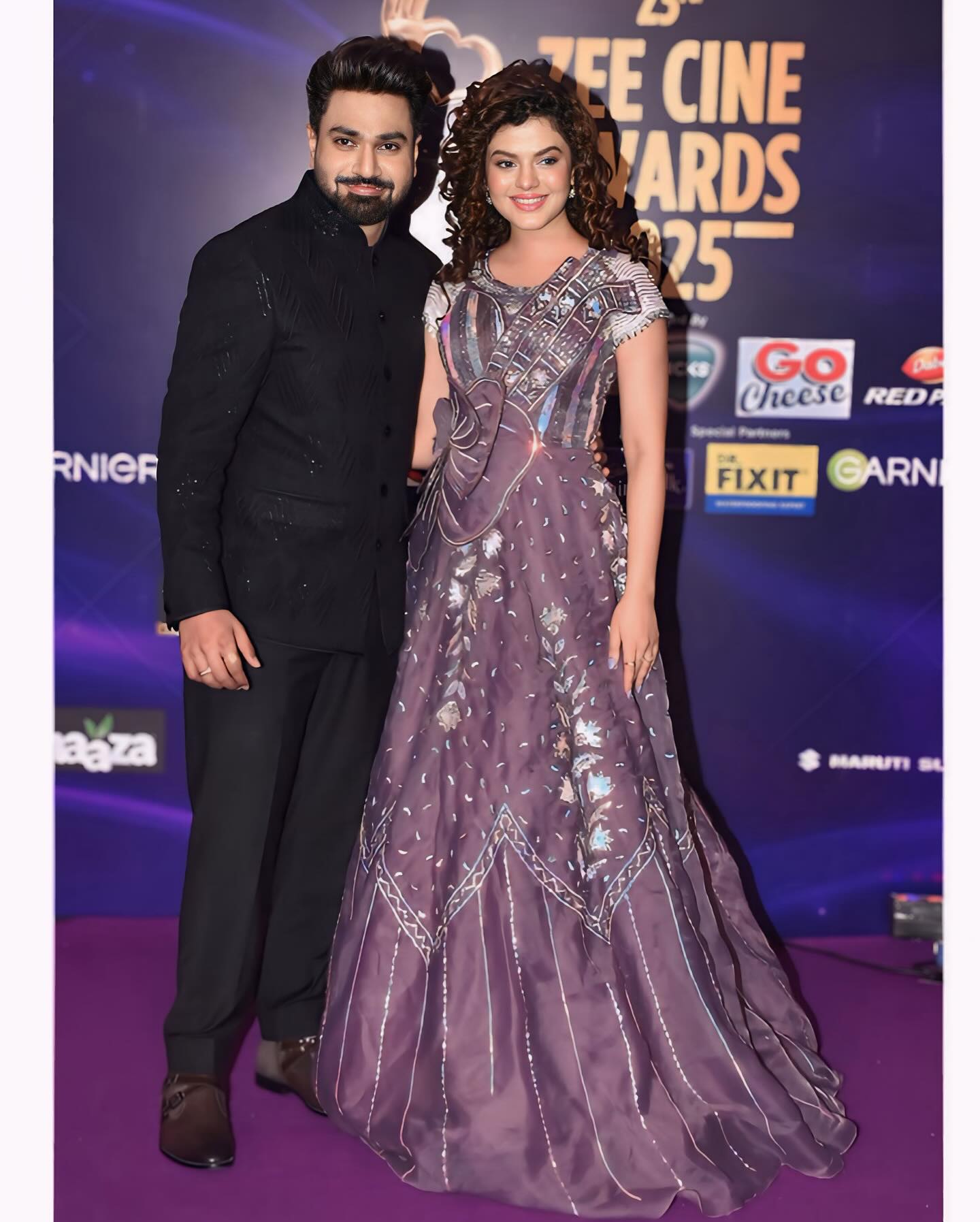 Couple’s Red Carpet Debut At Zee Cine Awards Red carpet glamour and timeless legacies shine as Palak Muchhal and Mithoon debut - dazzle