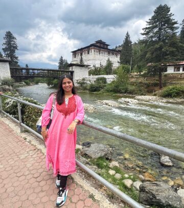 Monks’ chants and ancient architecture create a mesmerizing Bhutan vista for travel enthusiasts.