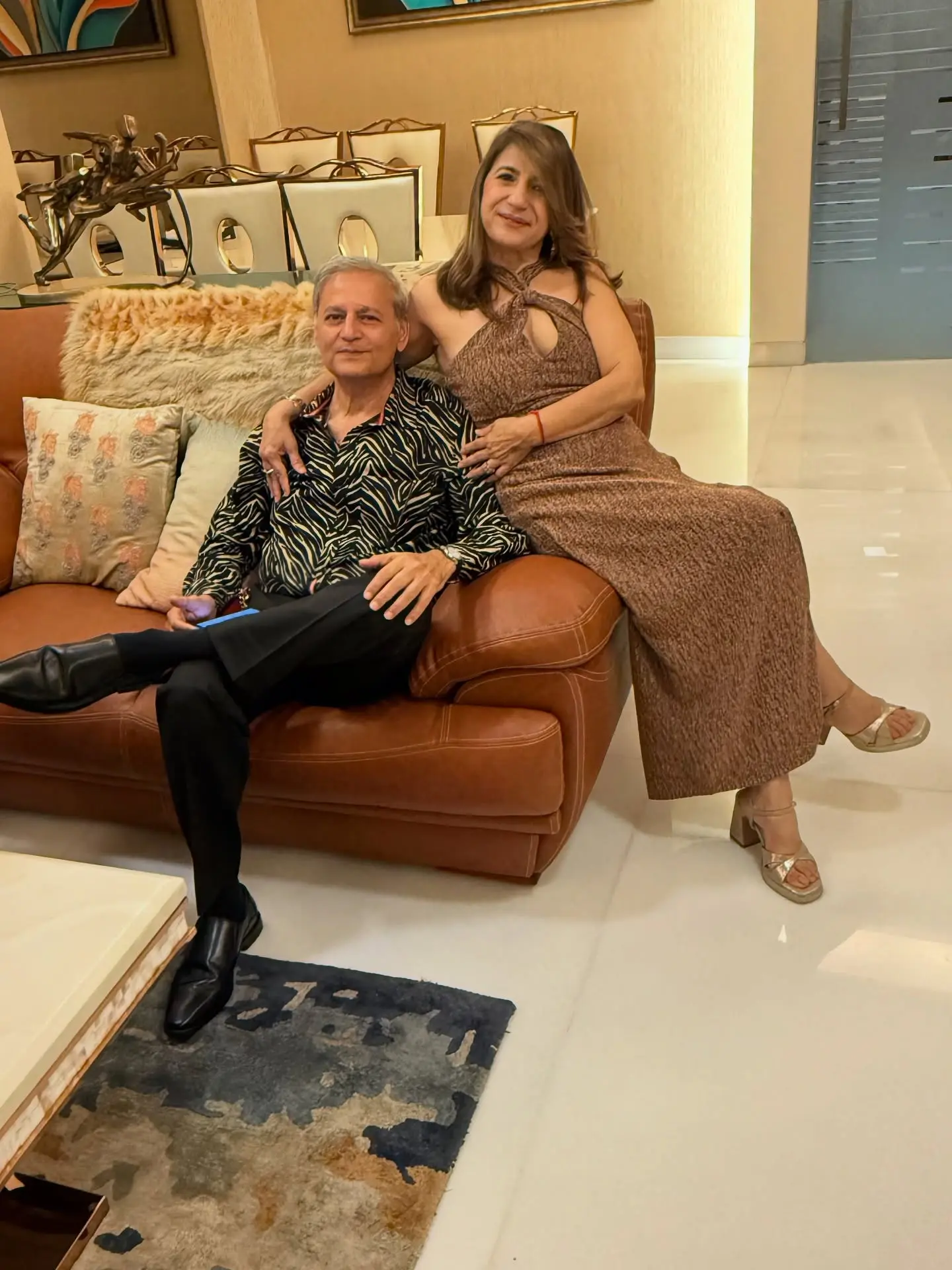 Daljiet Kaur Celebrates Chote Papa’s Birthday