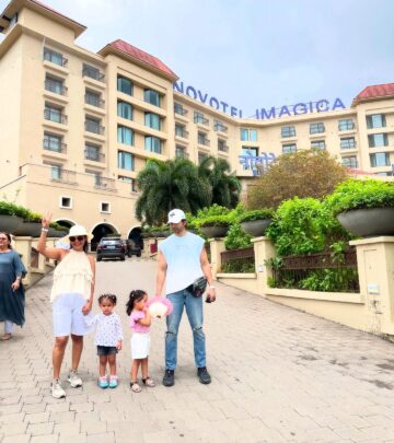 Debina Bonnerjee Family Getaway at Novotel Imagicaa