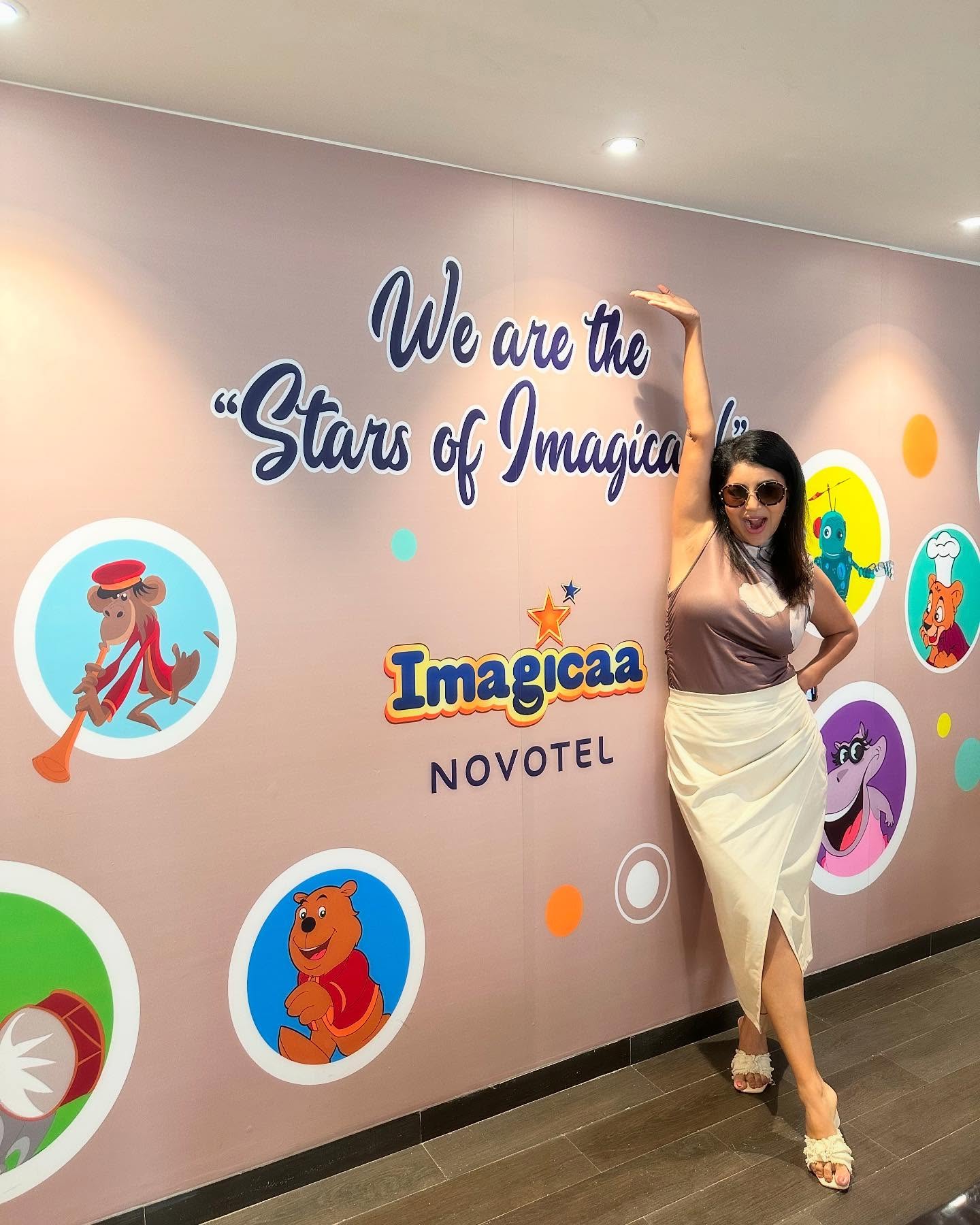 Debina Bonnerjee Family Getaway at Novotel Imagicaa