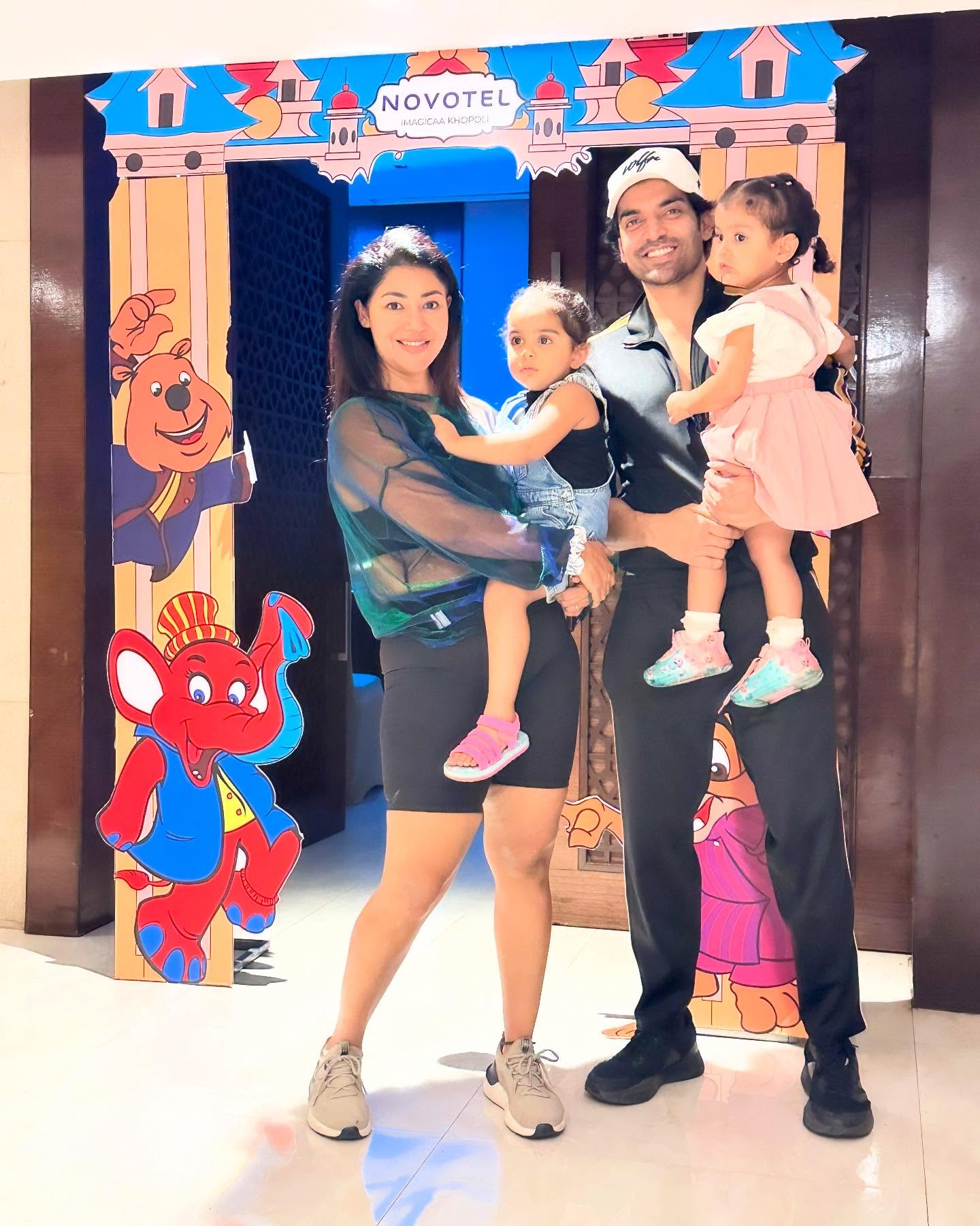 Debina Bonnerjee Family Getaway at Novotel Imagicaa