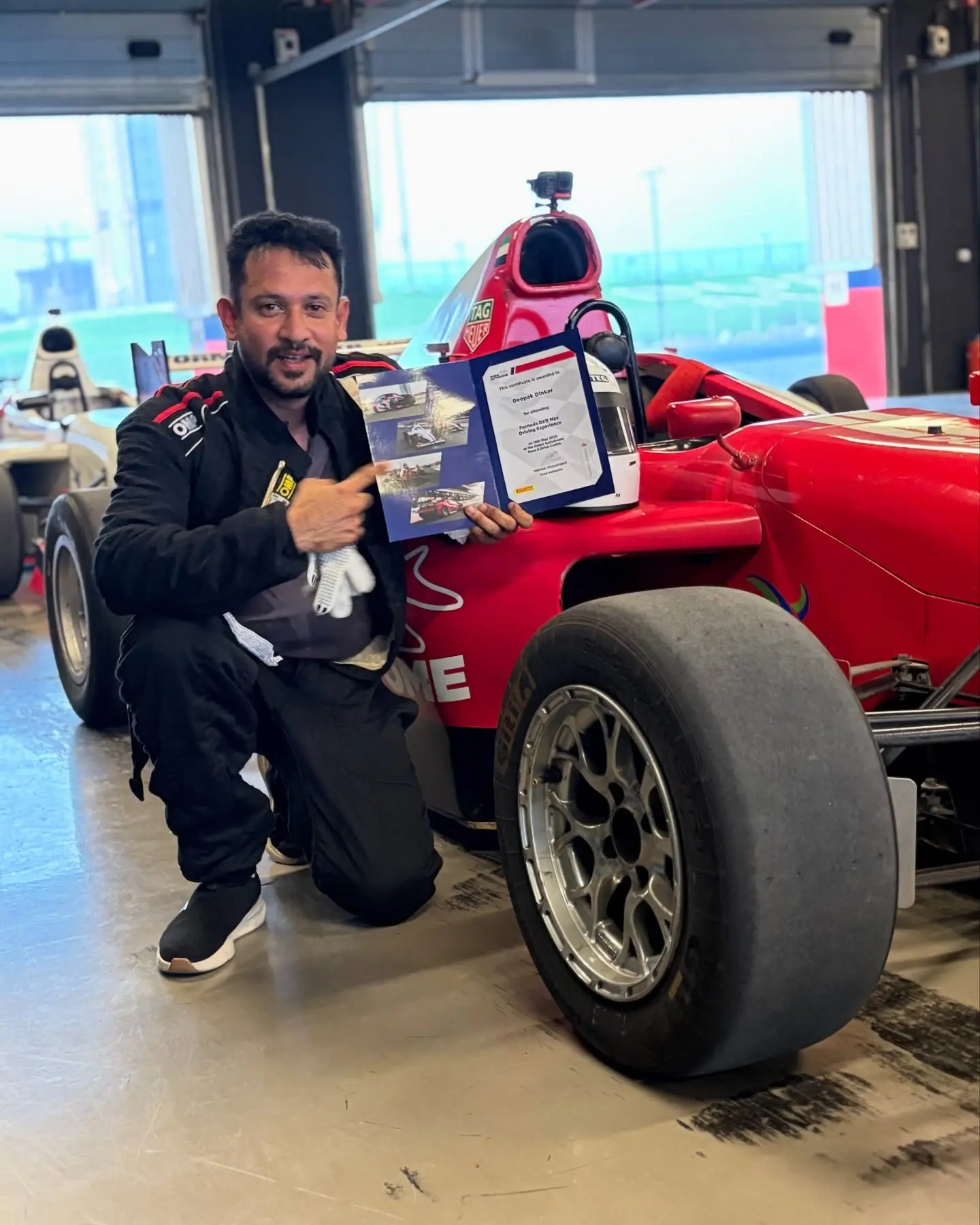 Deepak Dinkar Embraces Racing Passion