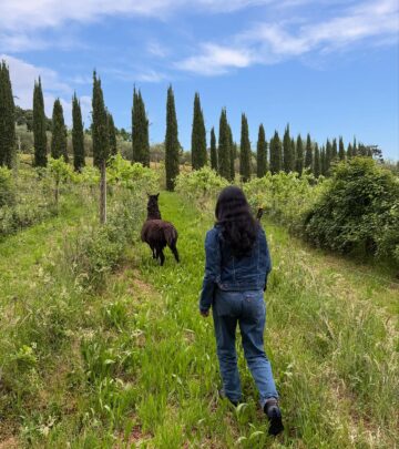 Deepti Bhatnagar’s Alpaca Adventure In Tuscany