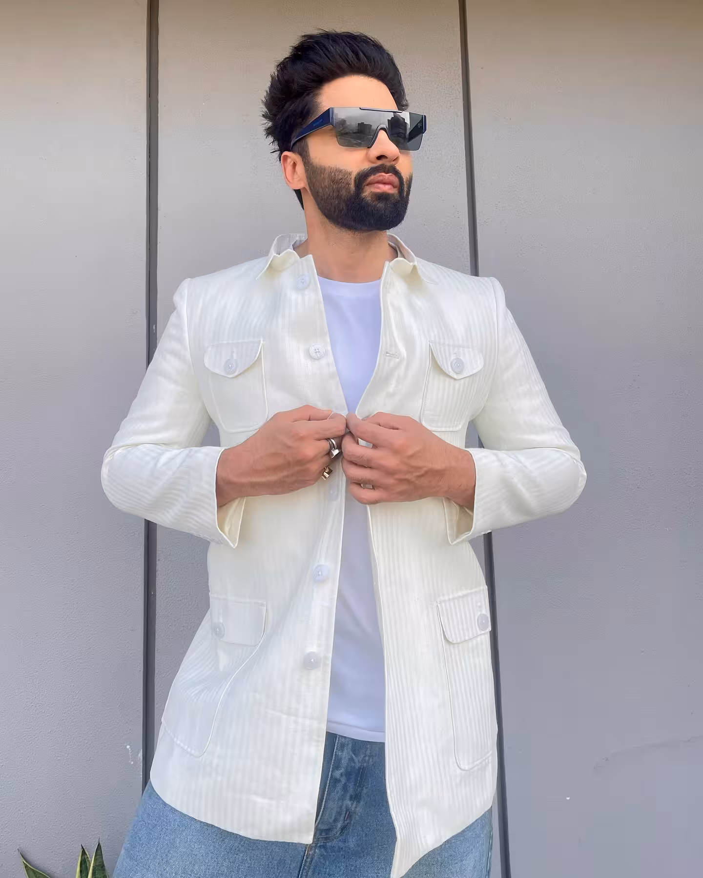 Denim Statement: Jackky Bhagnani Styles Boldly A fresh wave of urban chic as the spotlight falls on authenticity in every stitch; pure!!