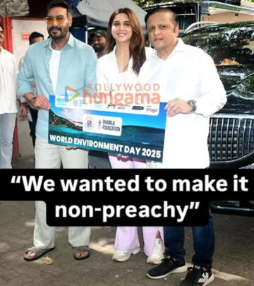Devgn, Sharvari And Ali Launch Environmental Films