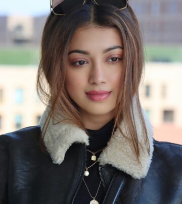 Digangana Suryavanshi dazzles in London with a chic skirt look.