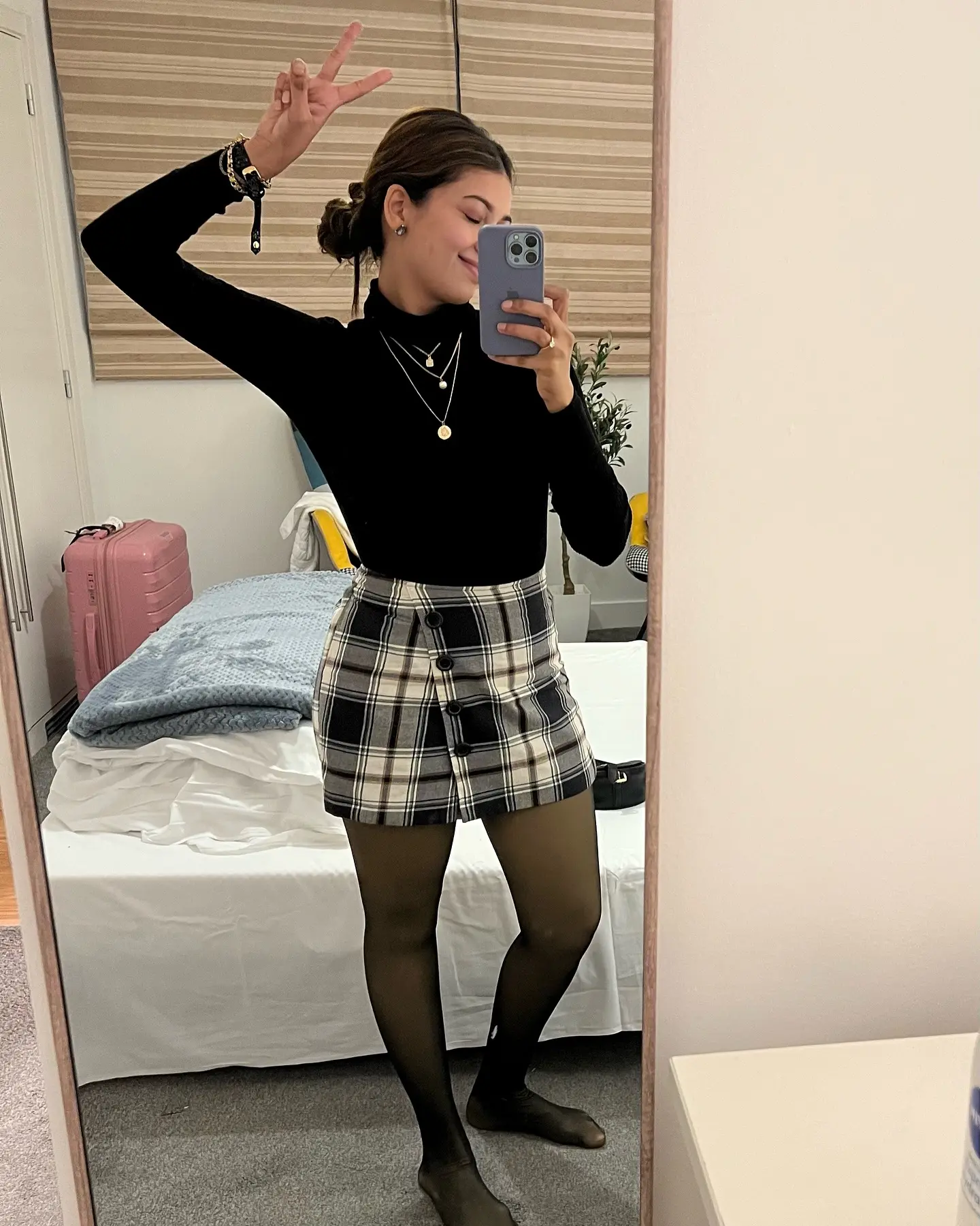 Digangana Shines In London With Chic Skirt Look