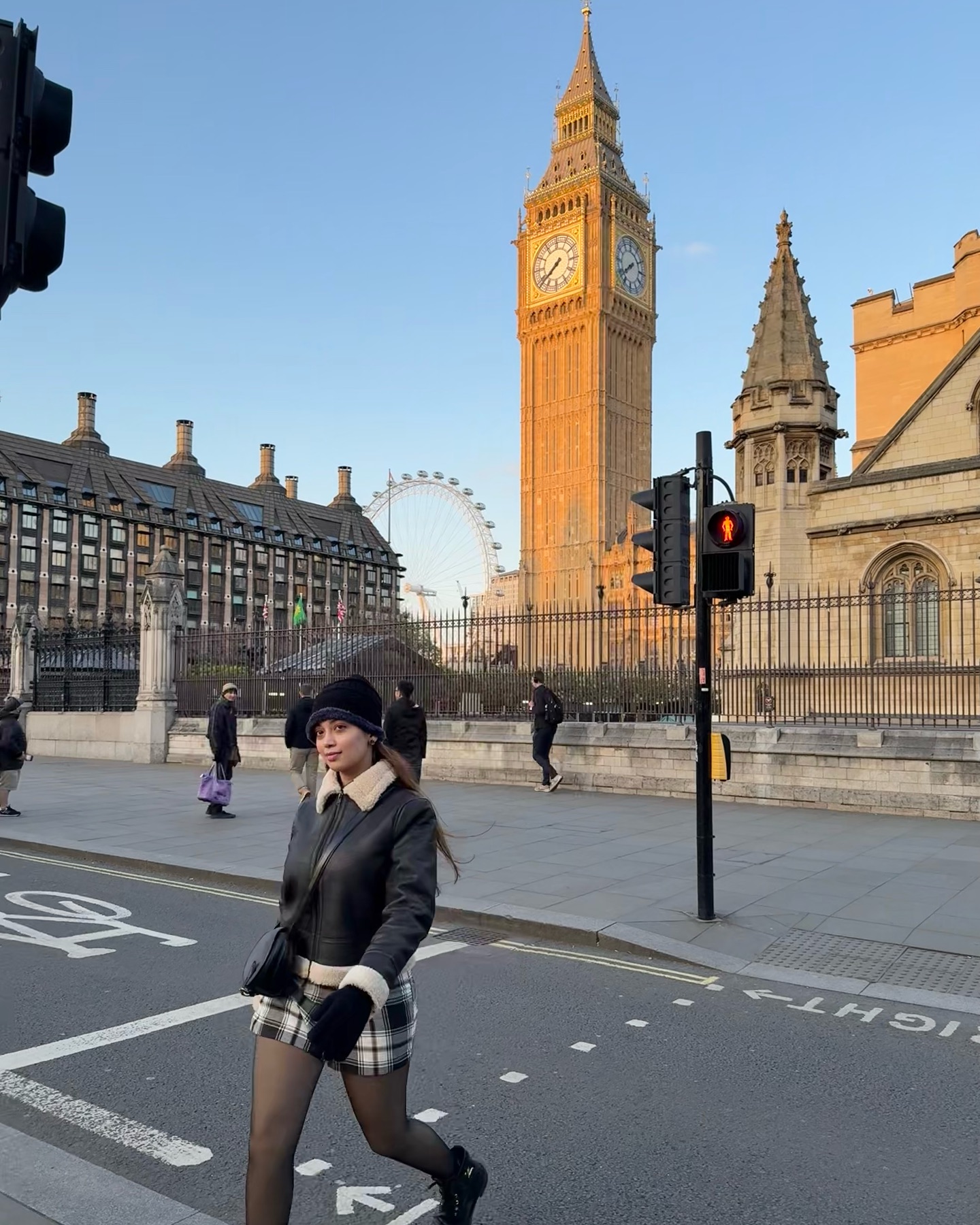 Digangana Shines In London With Chic Skirt Look
