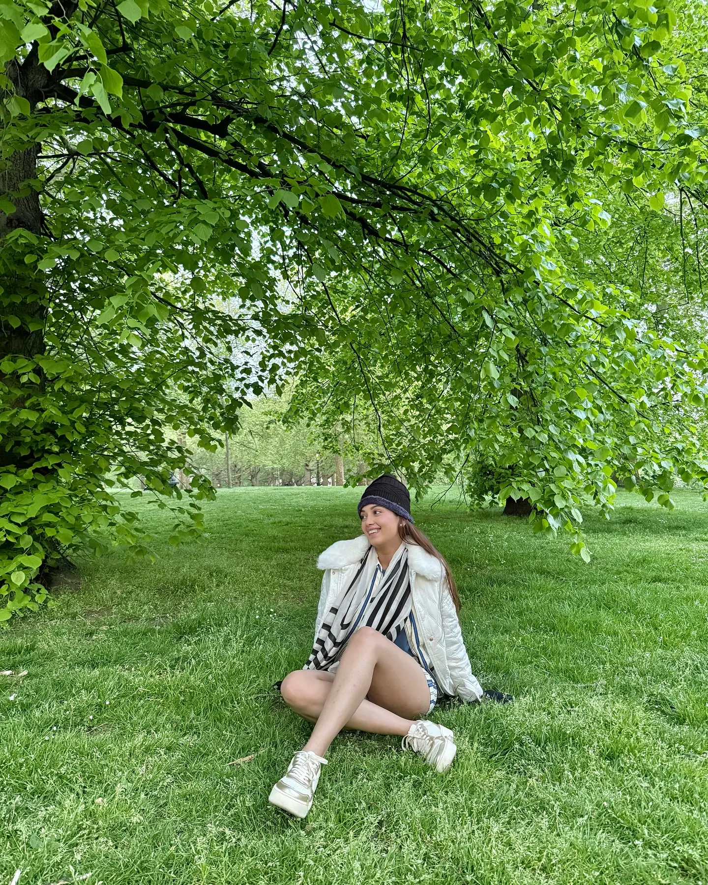 Digangana Suryavanshi Flaunts Chic London Style Actress dazzles in London sporting a chic dress, merging urban edge with grace.