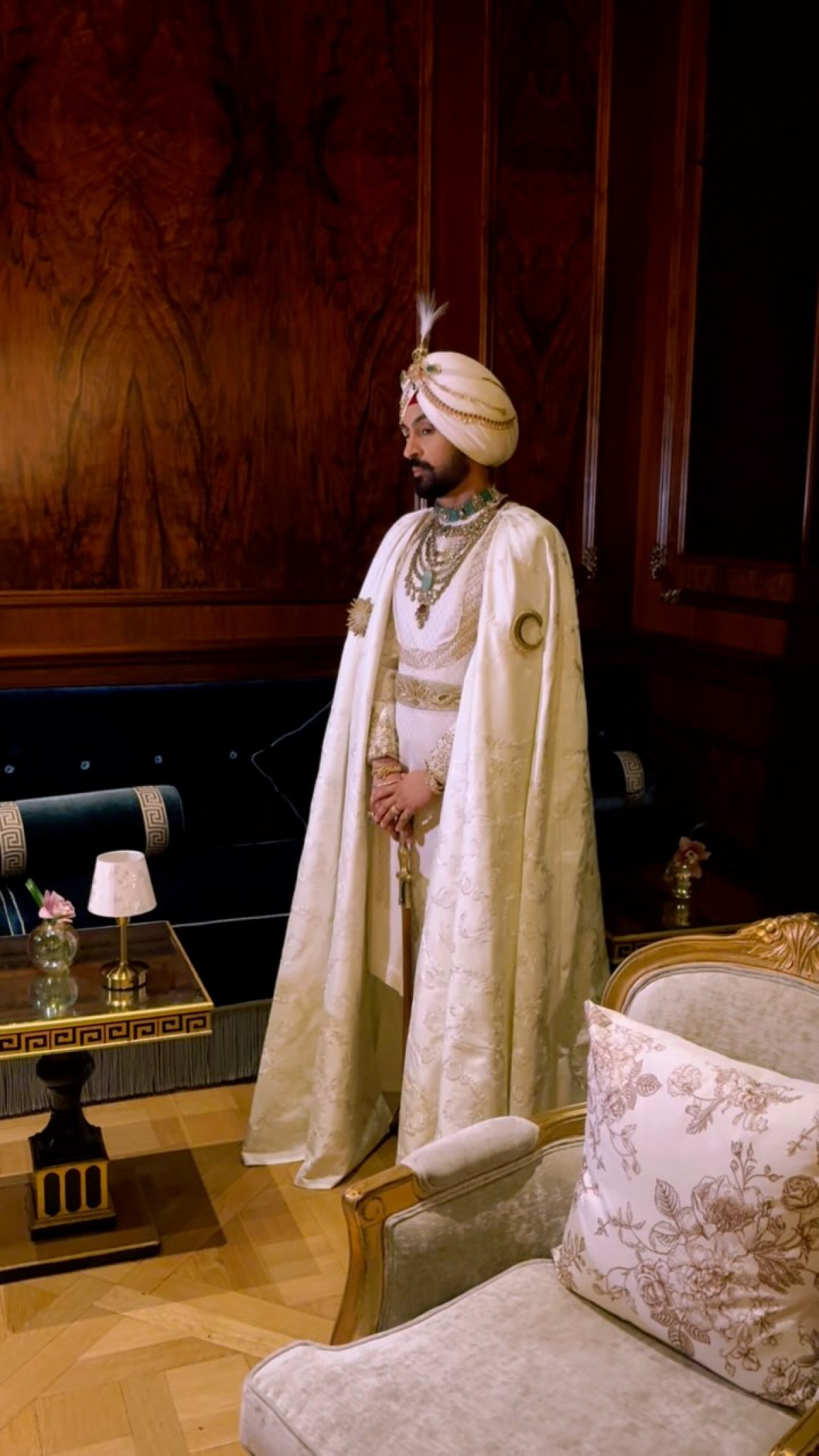 At Met Gala, Dosanjh dazzles in a bold look that fuses iconic charm with modern flair.!!!!