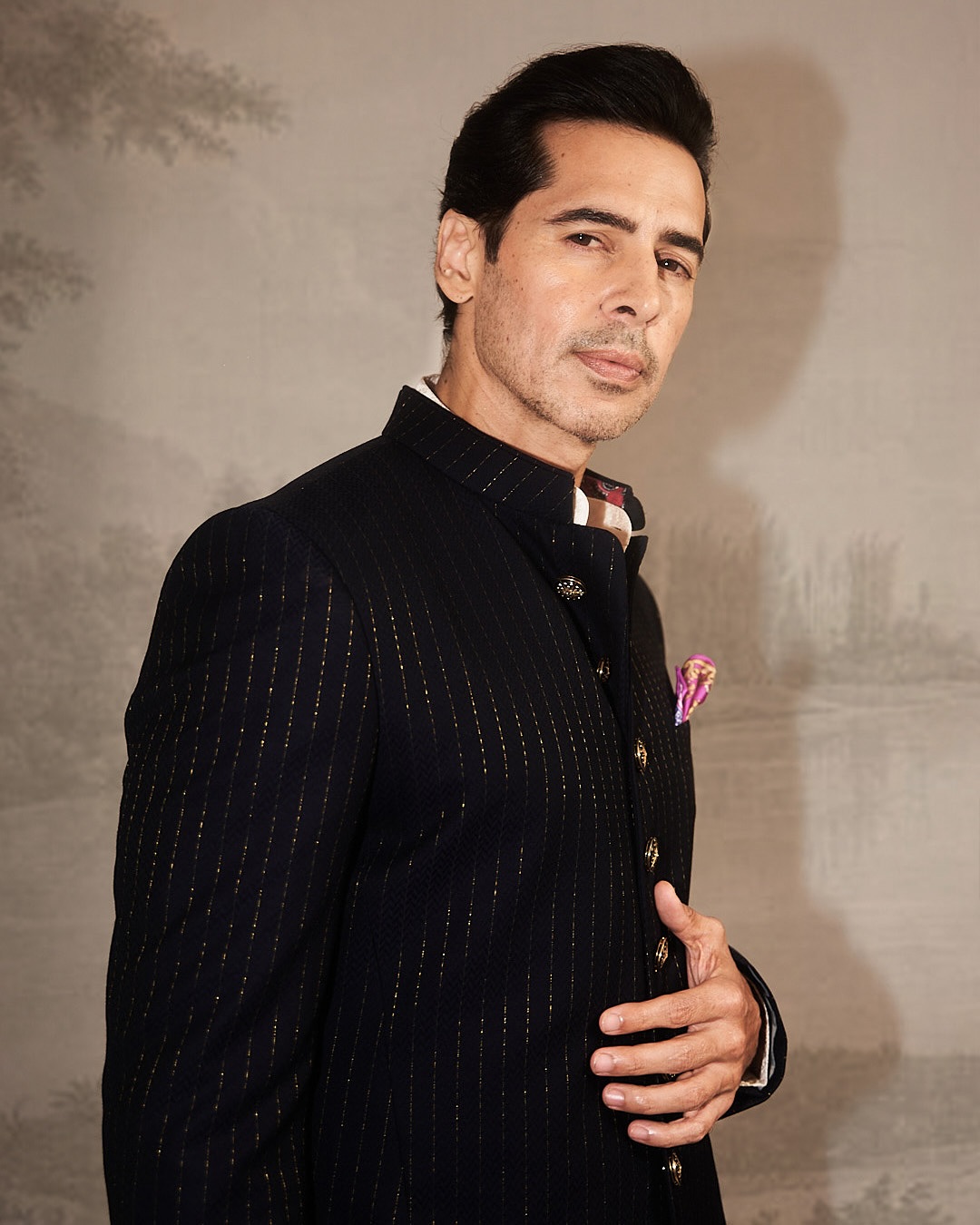 Dino Morea Showcases Striking Designer Look