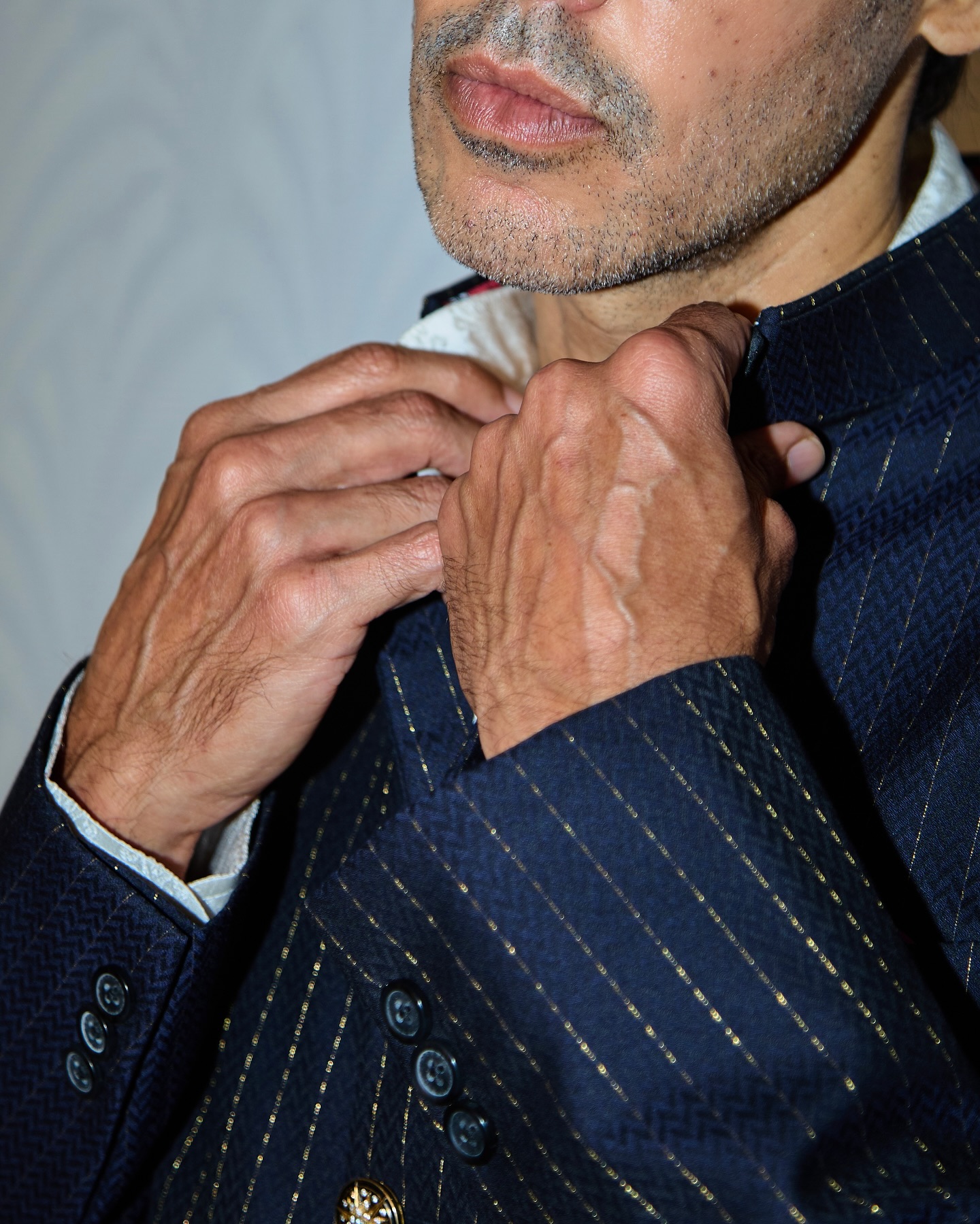 Dino Morea Showcases Striking Designer Look