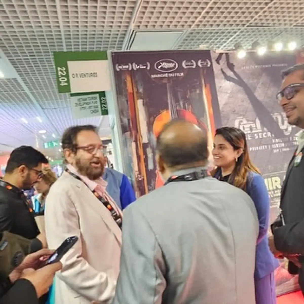 Dispersion Film Sparks Cannes Discussions Dispersion ignites Cannes talks as industry veterans discuss art at Bharat Pavilion - live.