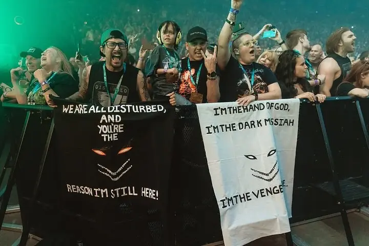 Disturbed Celebrates 25th Anniversary With Explosive Vegas Finale