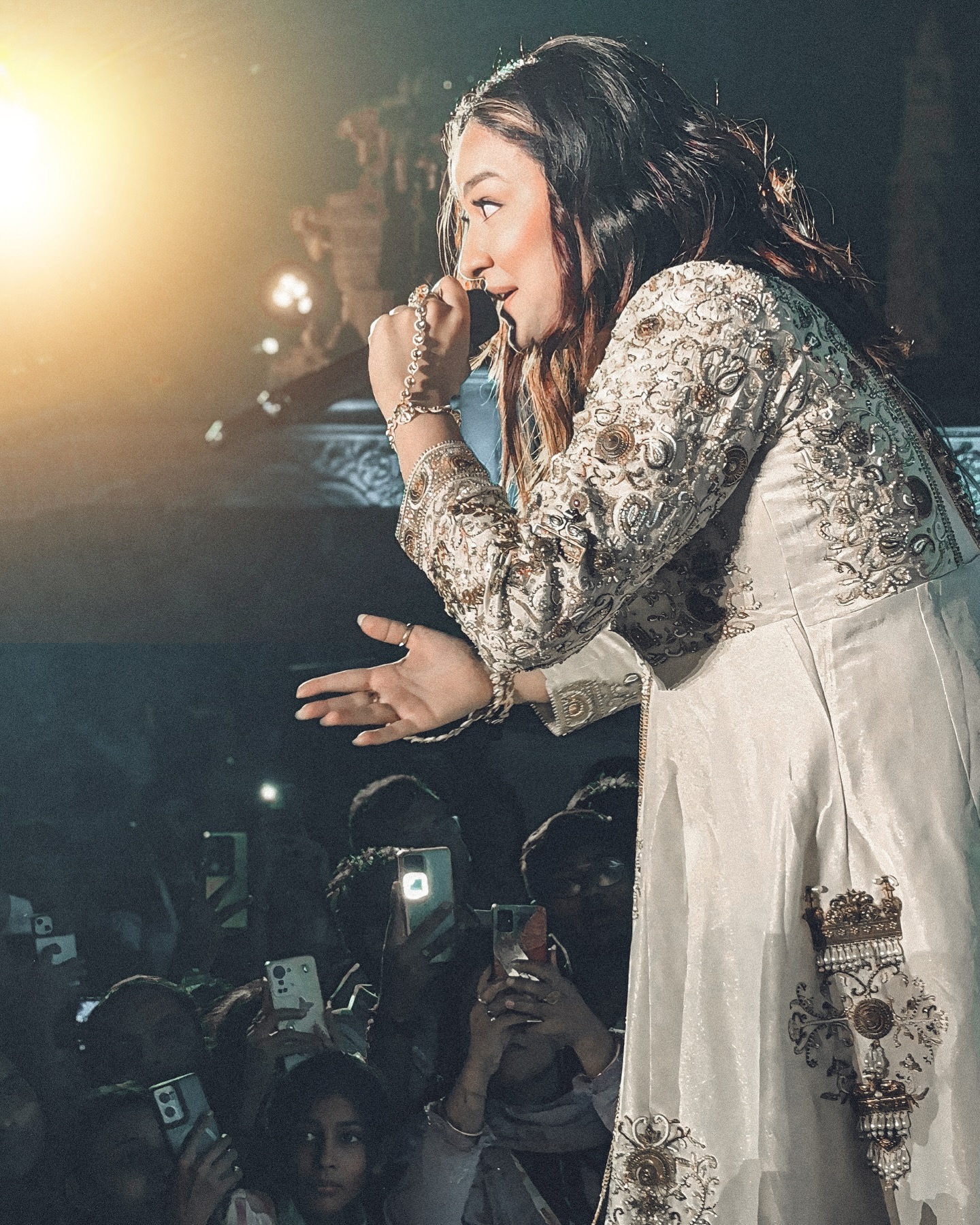 Divine Melodies Ignite Spiritual Performance
