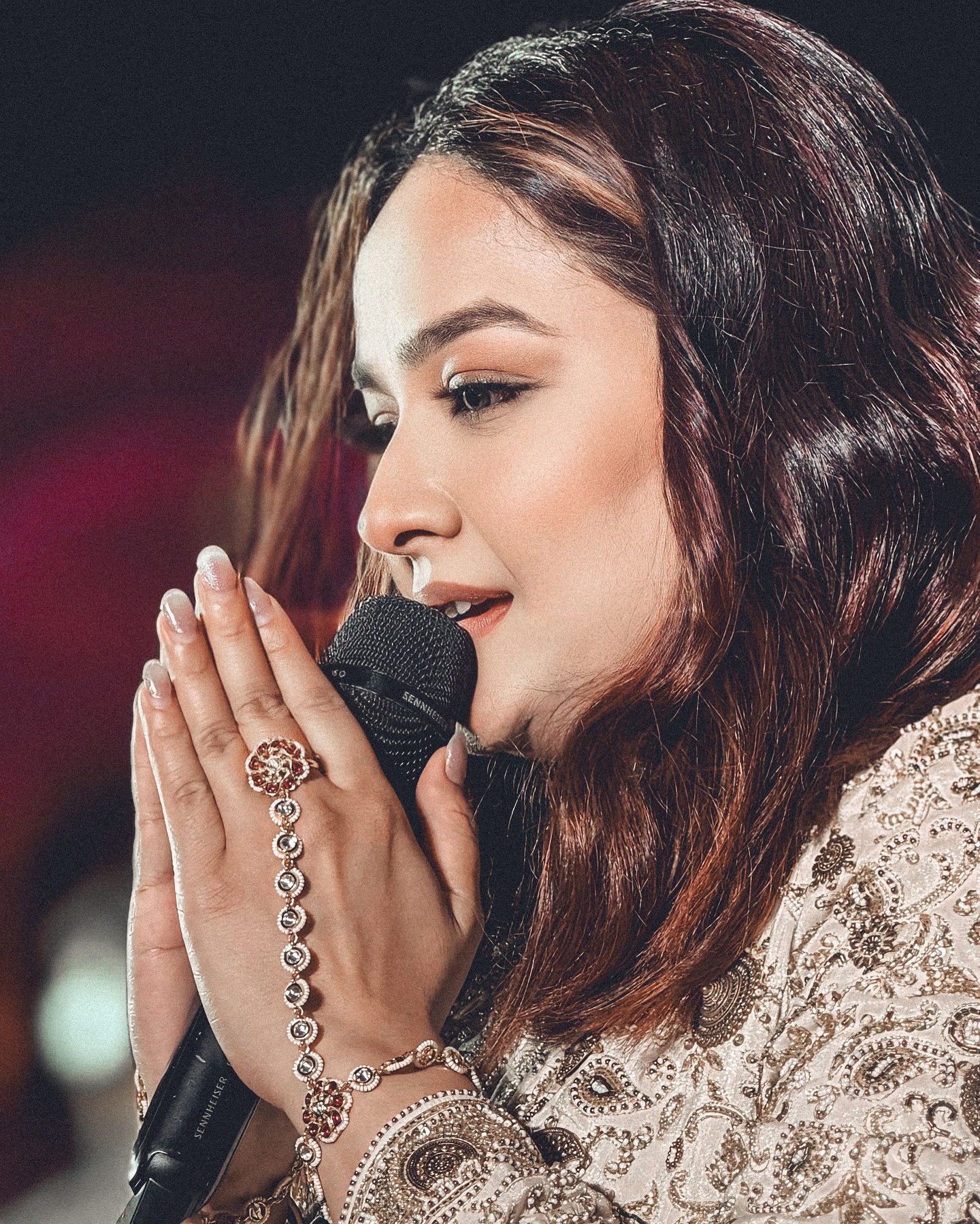 Divine Melodies Ignite Spiritual Performance