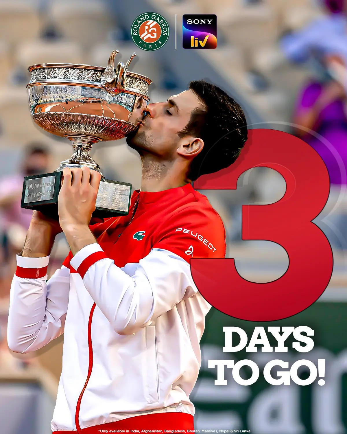 Djokovic Eyes Fourth Trophy at RolandGarros Three trophies won, Djokovic aims for a fourth as epic French Open excitement builds live!