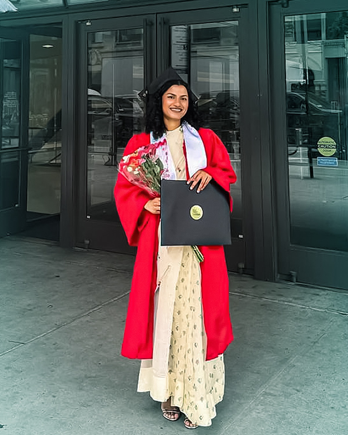 Dr Shiva Rajkumar Congratulates Graduate on Special Day