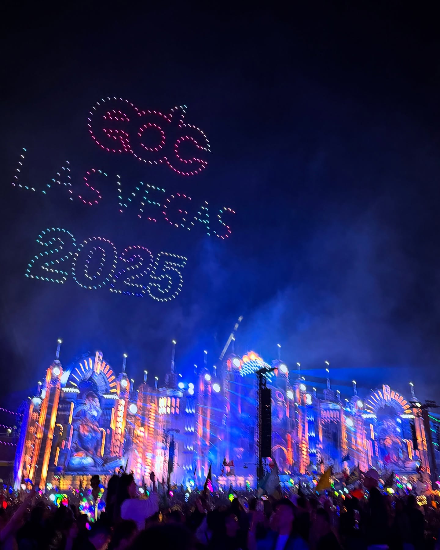EDC Stage Sparks Electric Vibes